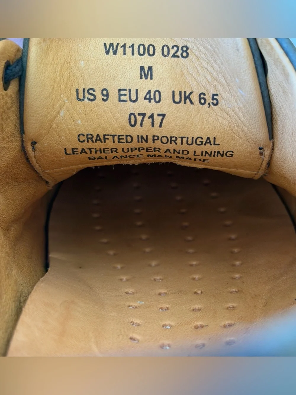 Samuel Hubbard Free Oxford Charcoal Nubuck Shoes Size 9